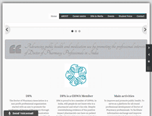 Tablet Screenshot of dpapharm.org